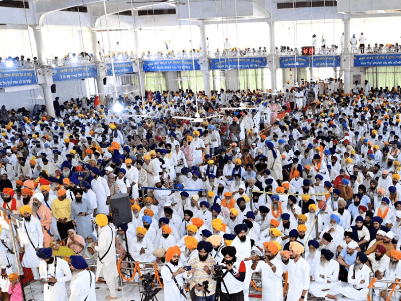 ਗੁਰਦੁਆਰਾ ਸ੍ਰੀ ਮੰਜੀ ਸਾਹਿਬ ਦੀਵਾਨ ਹਾਲ ਵਿਖੇ ਹੋਇਆ ਵਿਸ਼ਾਲ ਪੰਥਕ ਇਕੱਠ 