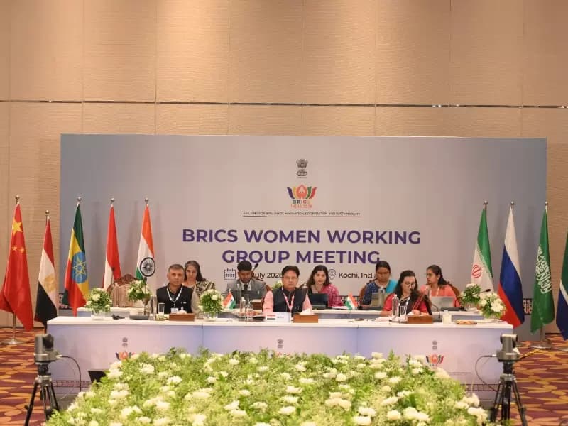 BRICS delegates continued deliberations on Day 2 of the Women Working Group Meeting in Kochi,