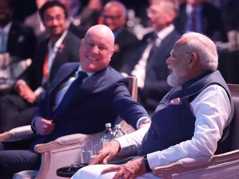 Prime Minister Narendra Modi and New Zealand Prime Minister Christopher Luxon announced steps to strengthen bilateral trade and economic cooperation.