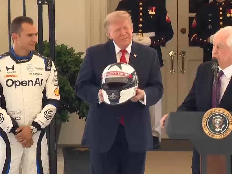 Trump unveils Freedom 250 Grand Prix in DC 