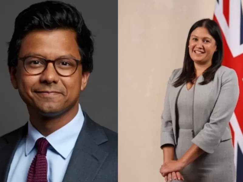 Kanishka Narayan and Lisa Nandy in UK Cabinet reshuffle, July 2026.