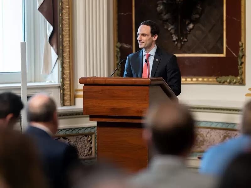 OSTP Director Michael Kratsios testifies before the House Science, Space and Technology Committee in Washington.