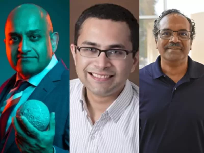 (L-R) A.C. Charania/ Saptarshi Bandyopadhyay/ Anish Damodaran