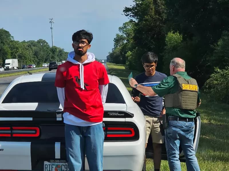 Arul Nayak of Palm Coast was arrested by Flagler County Sheriff Rick Staly