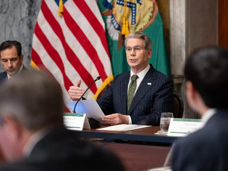 US Treasury Secretary Bessent 
