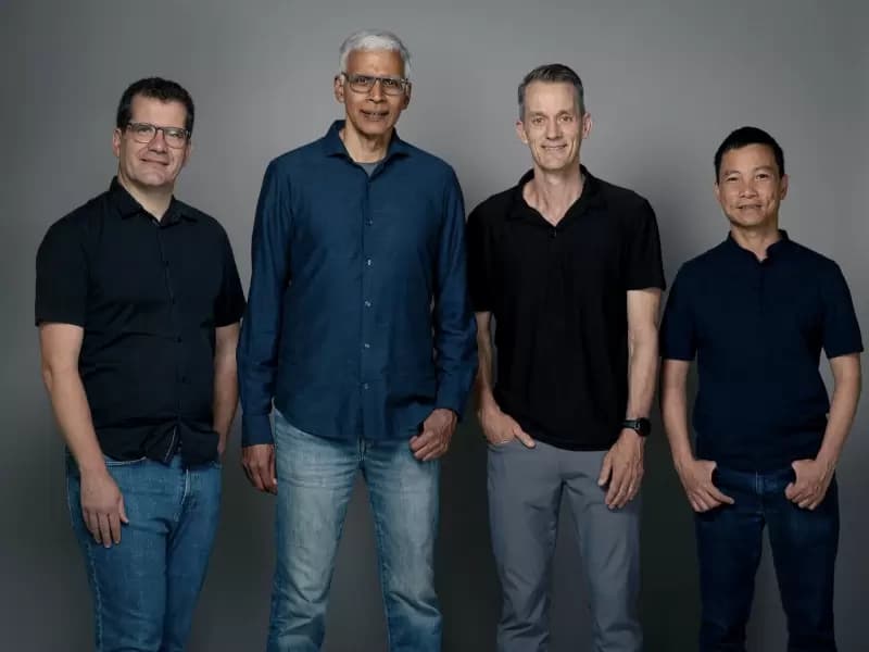From left: Oriol Vinyals, Sanjay Ghemawat, Jeff Dean, and Quoc Le.