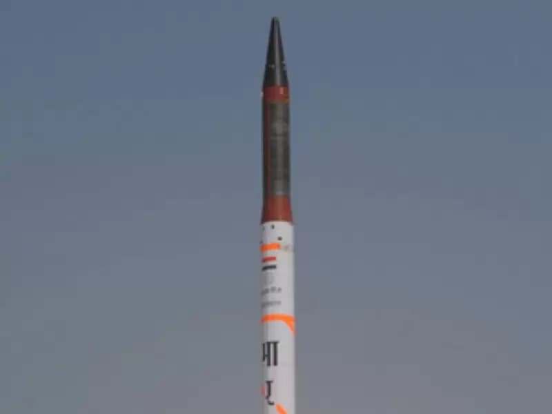 Agni-4 medium-range ballistic missile
