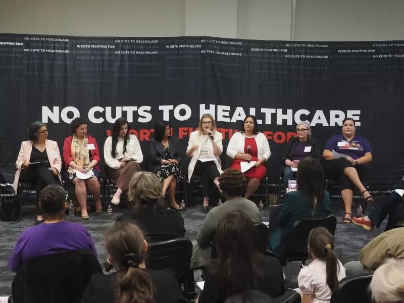 No Cuts to Healthcare coalition's roundtable
