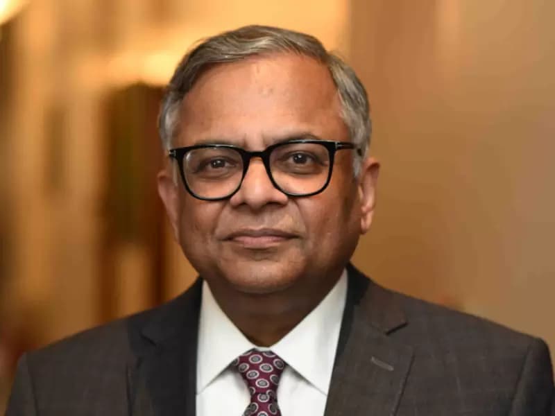 Tata Sons Chairman N Chandrasekaran 