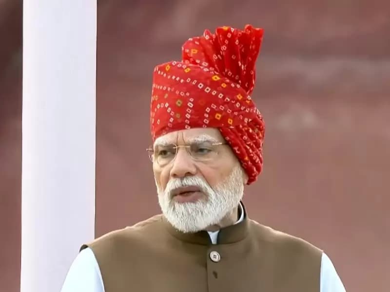 PM Modi at Red Fort