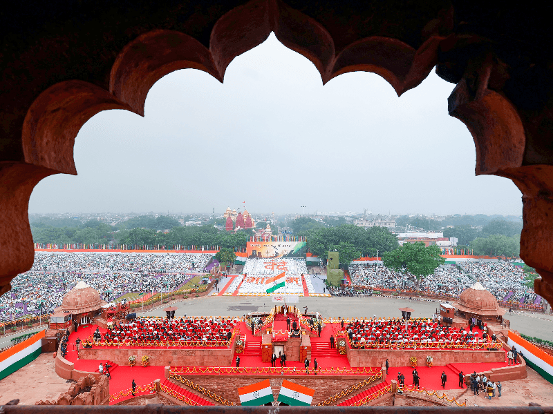 Glimpse of India’s 80th Independence Day at the Red Fort in New Delhi