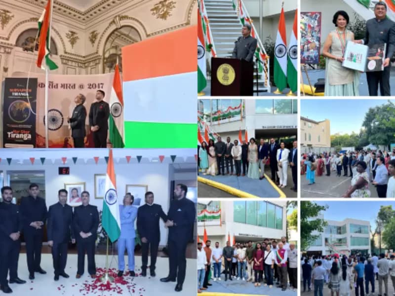 Celebrations across Indian Missions in US