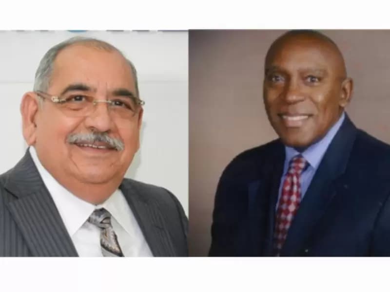 (L-R) Bal Sareen and Milton Thibodeaux