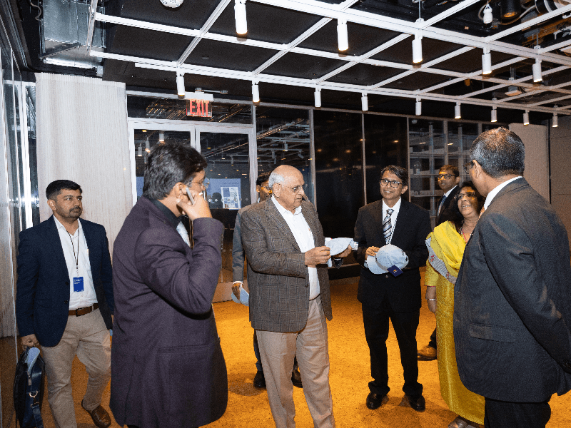 Gujarat Chief Minister Bhupendra Patel held one-to-one meetings with senior representatives