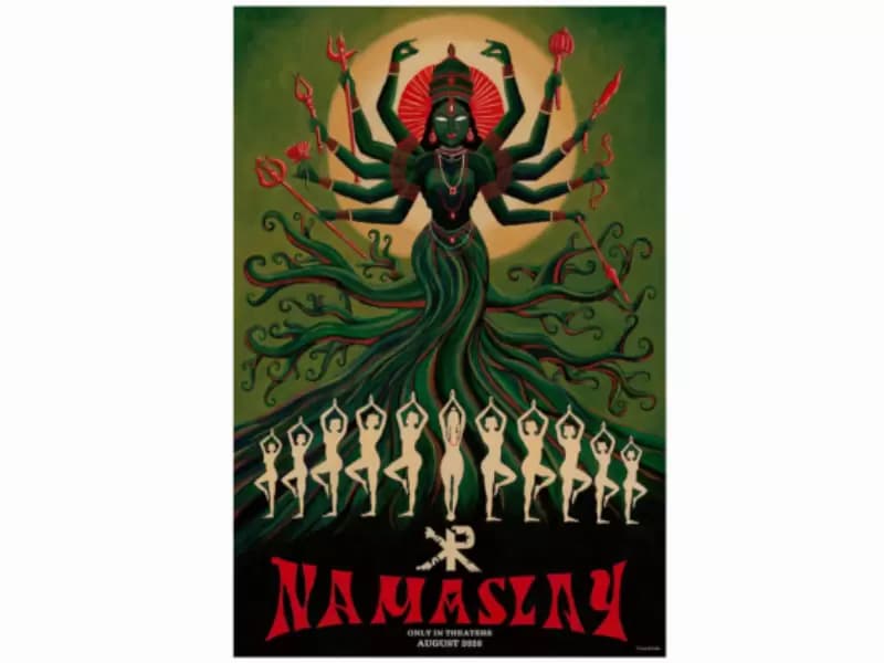 Official film poster for 'Namaslay.'