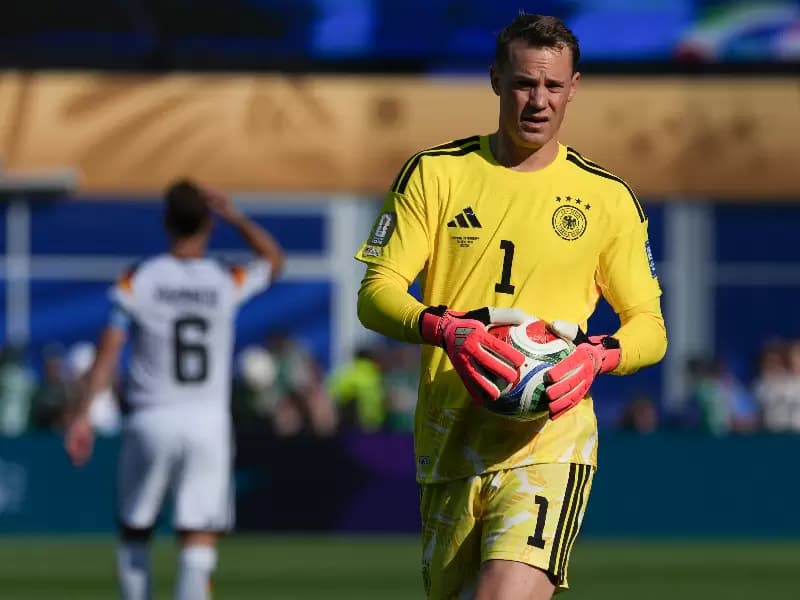 Germany's goalkeeper Manuel Neuer 