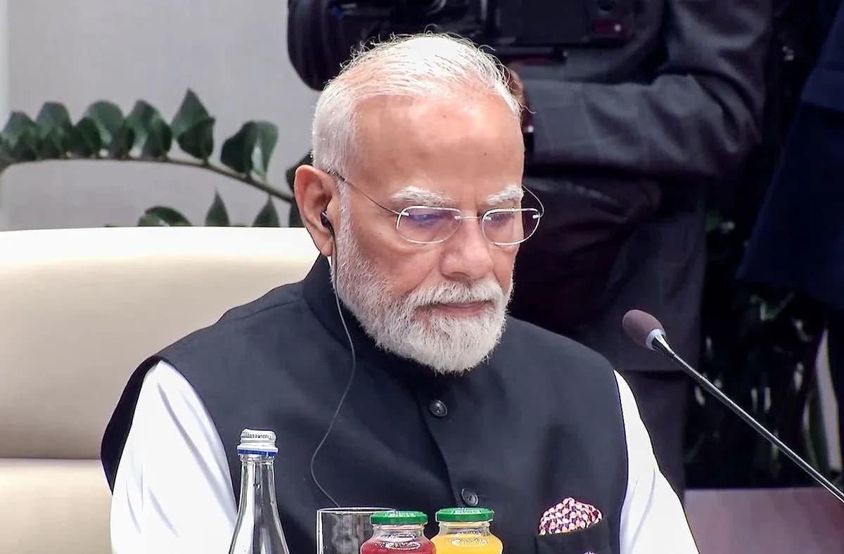 PM Narendra Modi during the 26th SCO Summit in Bishkek, Kyrgyzstan