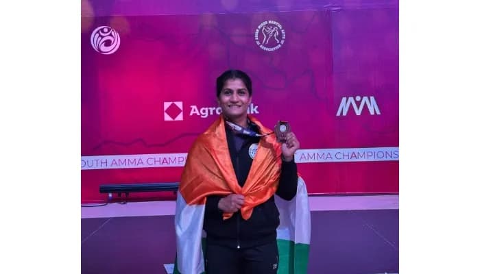 Suchika Tariyal bags historic MMA bronze for India at Asian Games