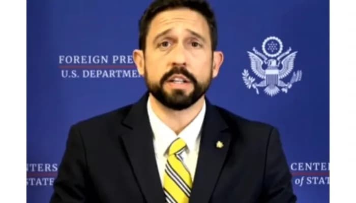 Luke Ortega, deputy spokesman for the State Department