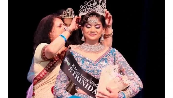 Indian-origin Trinidad student crowned Miss India Worldwide 