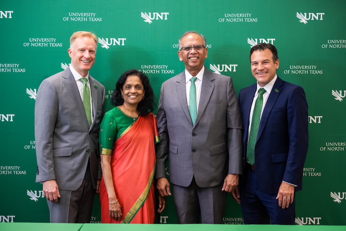 Indian-origin couple’s $20M gift boosts AI at UNT