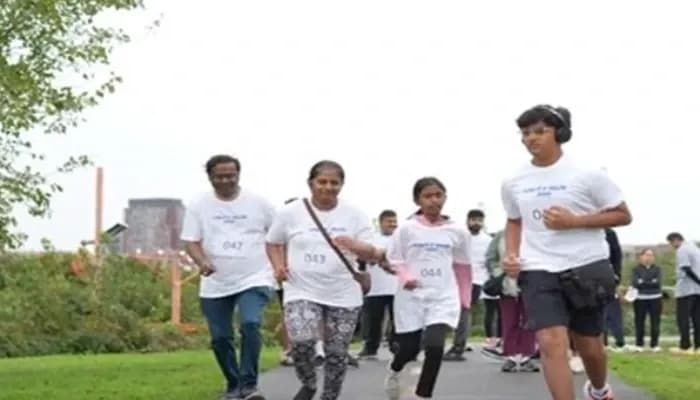 एक दौड़ मित्रता के नाम...