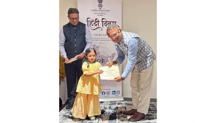 Indian Consulate in LA celebrates Hindi Diwas with students, teachers