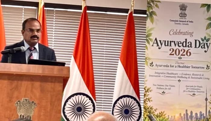The Consulate General of India, Toronto, partnered with the Canadian Ayurvedic Practitioners Association to mark Ayurveda Day 2026