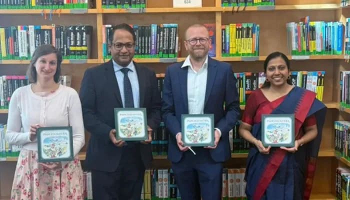 पंचतंत्र की कहानियां जर्मन भाषा में ऑस्ट्रिया के बच्चों तक पहुंचीं
