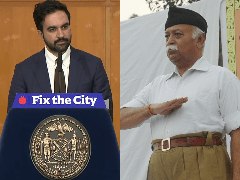Zohran Mamdani/ Mohan Bhagwat