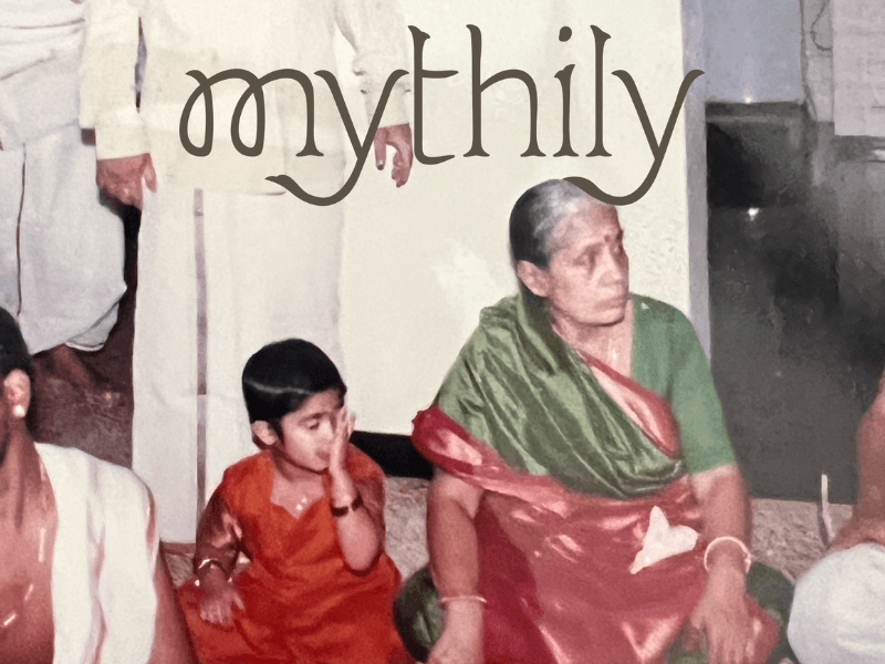 Rasika Venkatesa and her grandmother Mythily