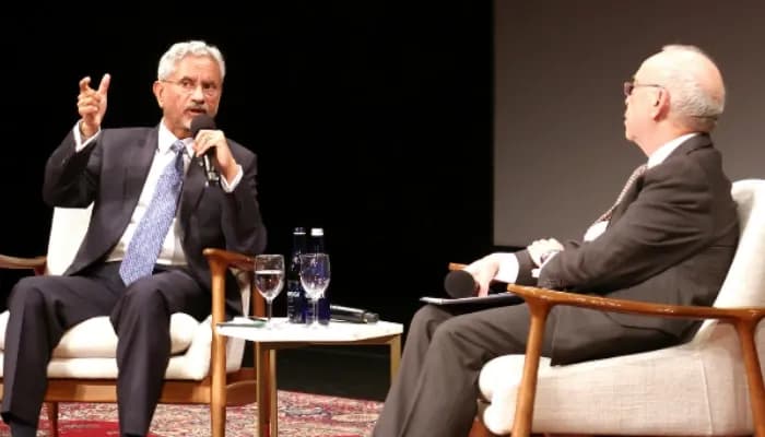 S. Jaishankar speaking at Asia Society