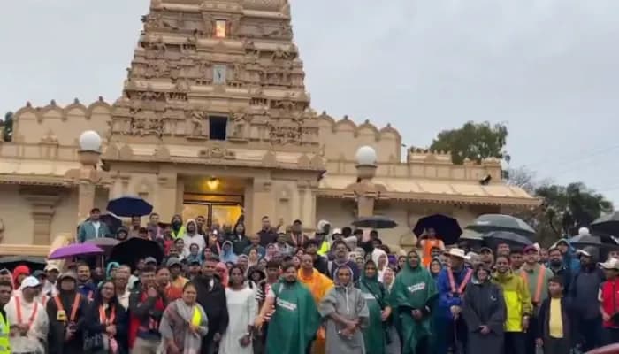 ऑस्ट्रेलिया में हिंदुओं ने शांति और सद्भाव के लिए 70 किलोमीटर की पदयात्रा की