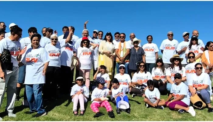 Hundreds participate in Las Vegas Viksit Bharat Run 2026