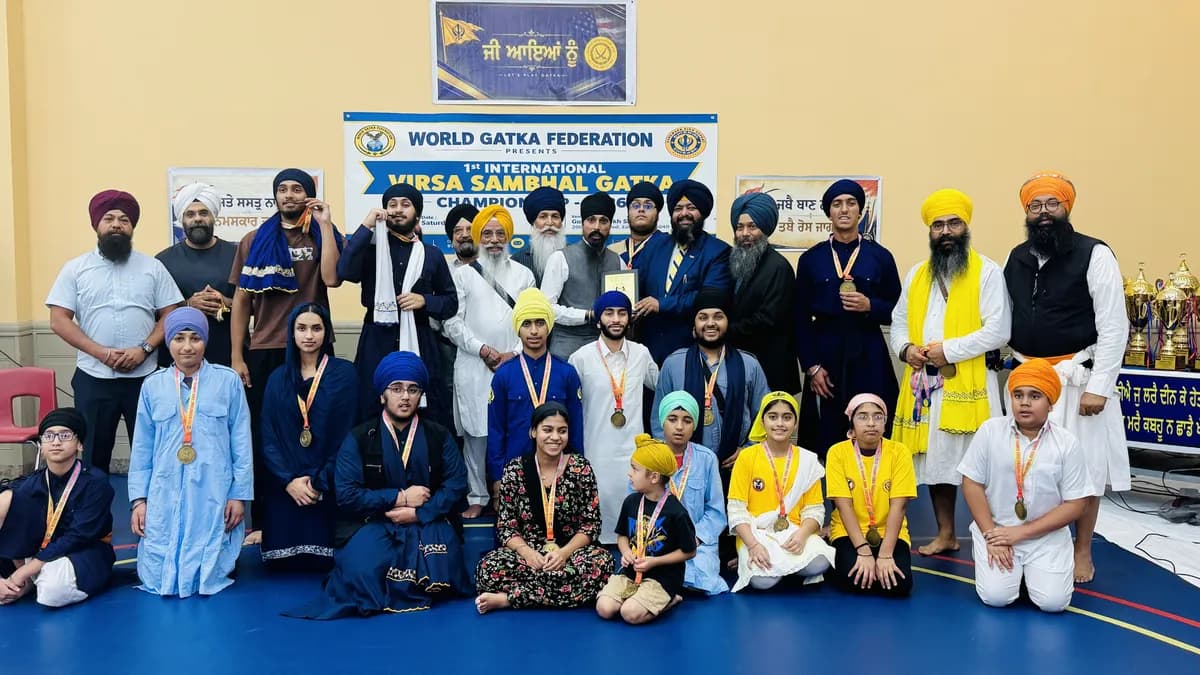 WGF holds Gatka Championship in Texas
