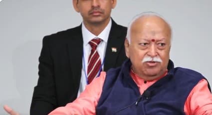 Rashtriya Swayamsevak Sangh (RSS) Chief Mohan Bhagwat