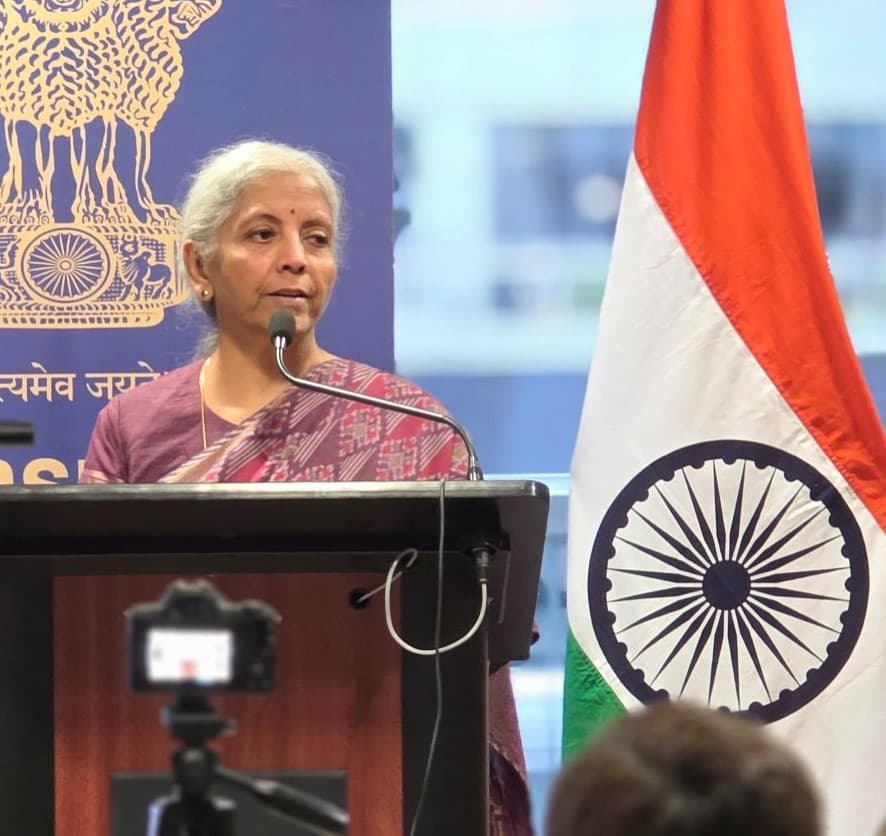 Finance Minister Nirmala Sitharaman 