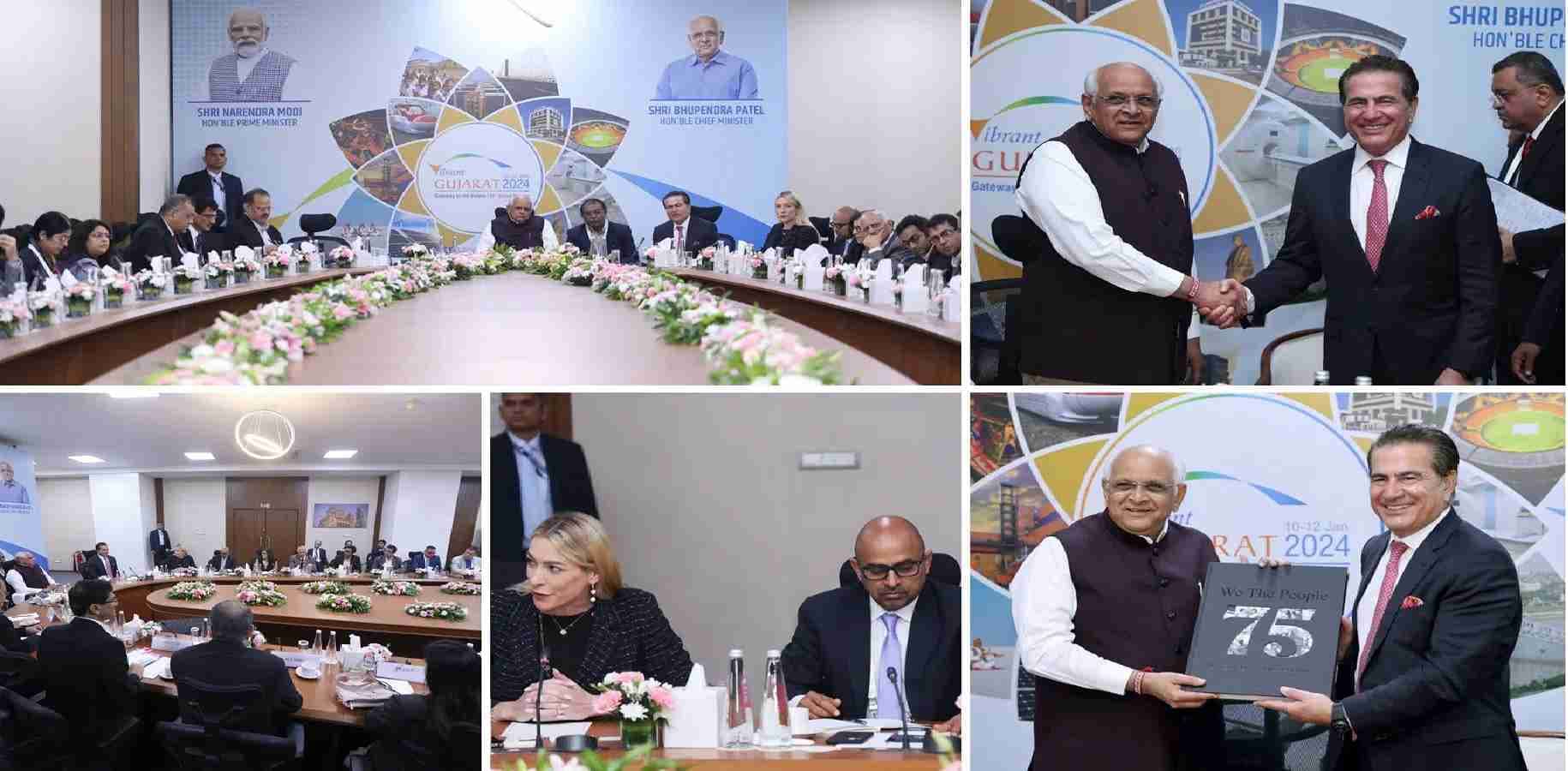 Round Table Meeting Vibrant Gujarat 2024