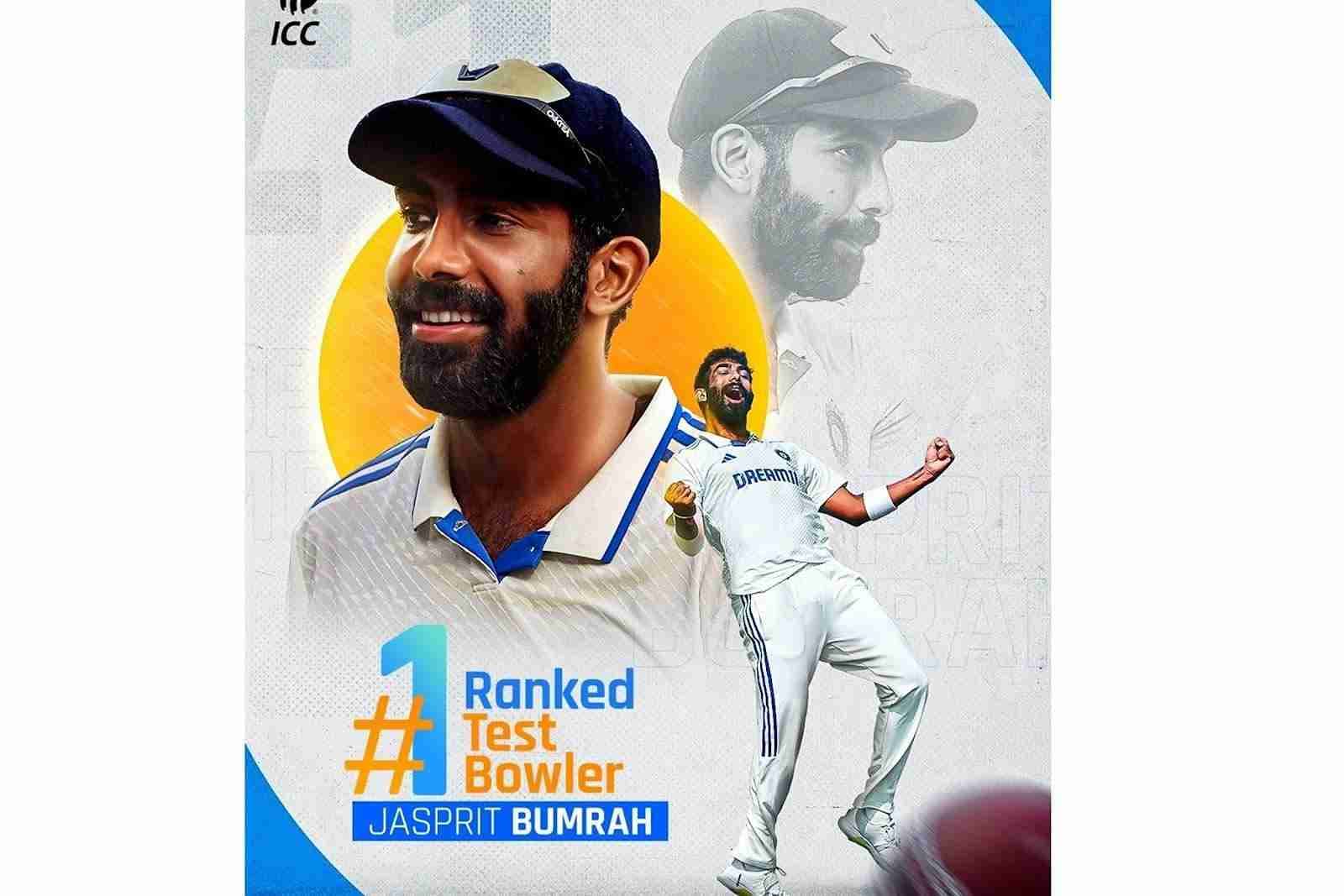બુમરાહ ICC બોલિંગ ઈતિહાસનો સૌથી ઝડપી બોલર બન્યો છે