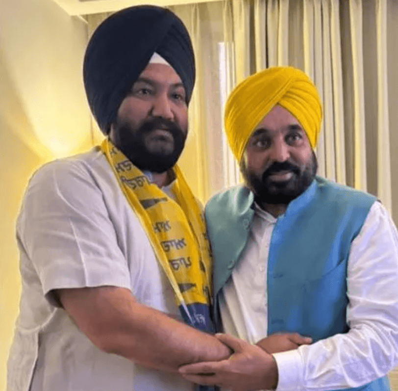 ਤਲਬੀਰ ਗਿੱਲ ਮੁੱਖ ਮੰਤਰੀ ਭਗਵੰਤ ਮਾਨ ਨਾਲ