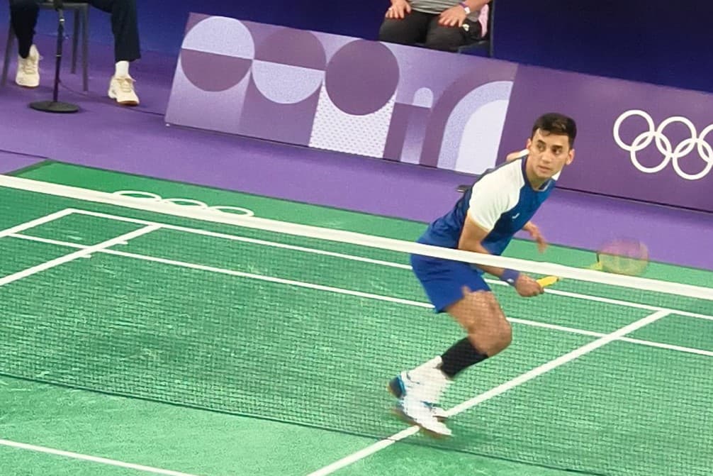 Lakshya Sen progresses to men's singles semifinal in Paris.