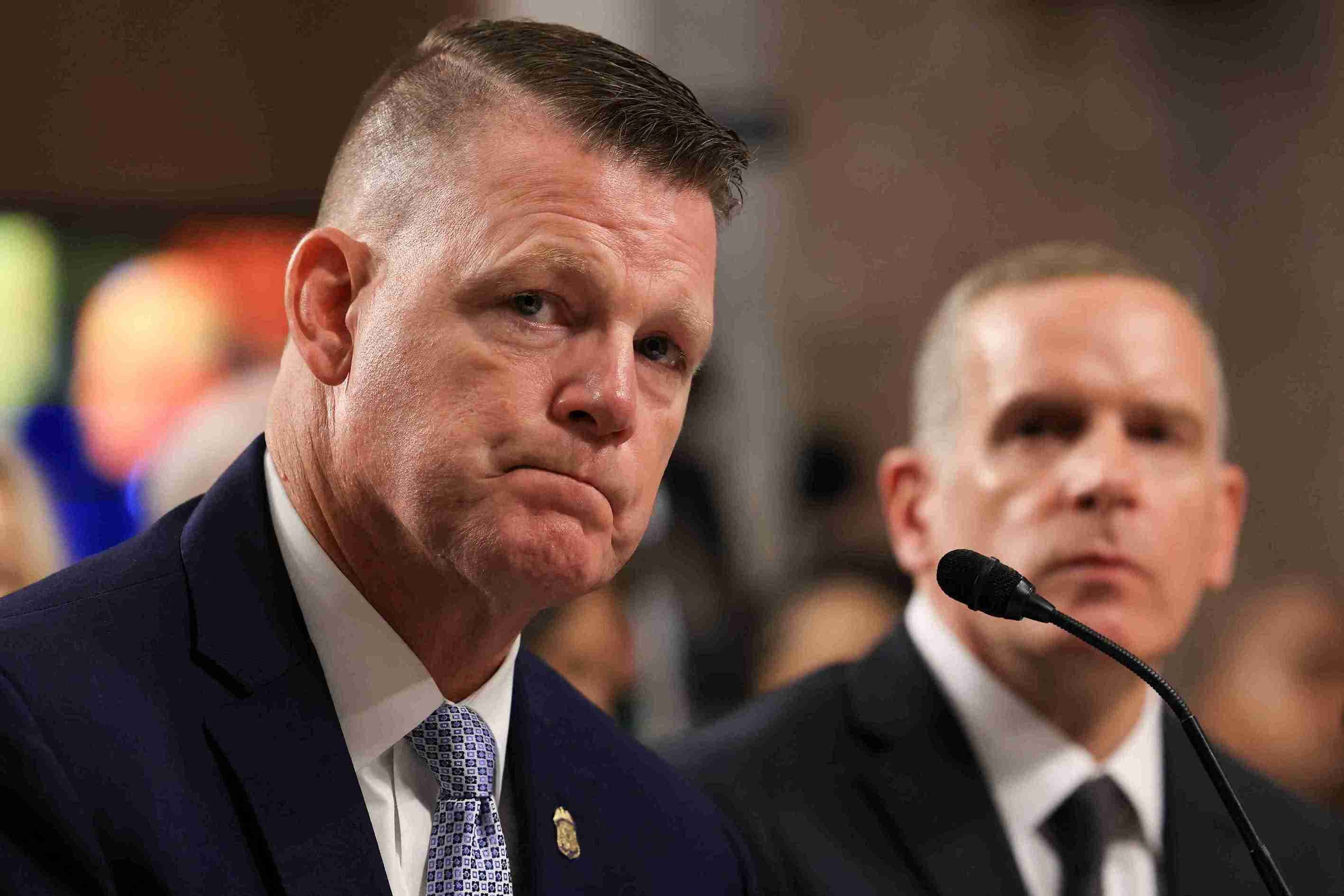 Acting Director of the U.S. Secret Service, Ronald L. Rowe, Jr. appears before a Senate Judiciary Committee hearing on the attempted assassination of Donald Trump.