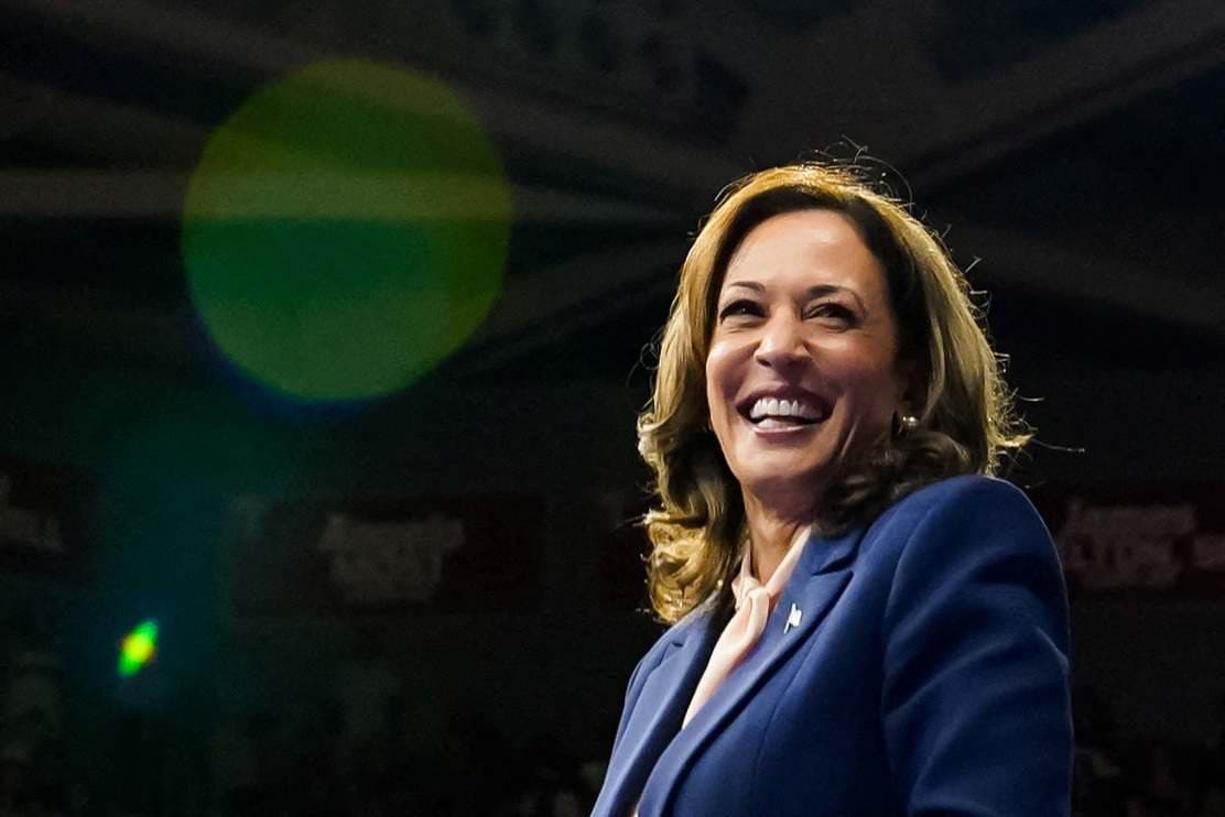U.S. Vice President and Democratic presidential candidate Kamala Harris.