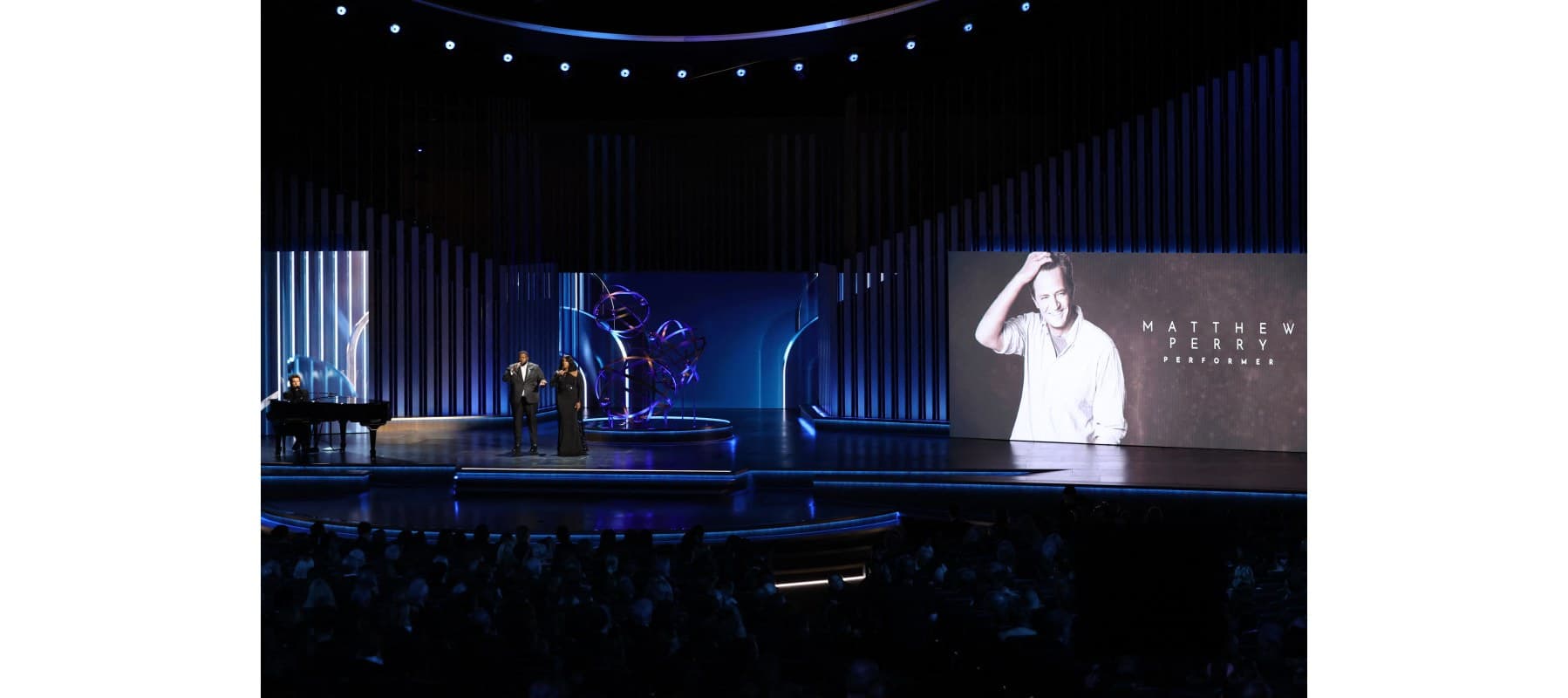 Michael Trotter Jr. and Tanya Trotter of The War And Treaty perform with Charlie Puth during the