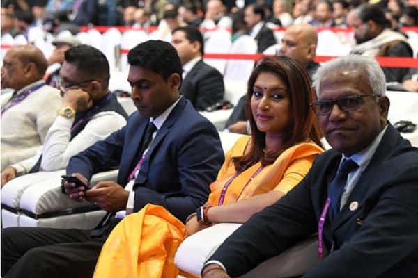 प्रवासी भारतीय दिवस के दौरान एक कार्यक्रम। भारत का विदेश मंत्रालय यह आयोजन 8 से 10 जनवरी के बीच करता है।