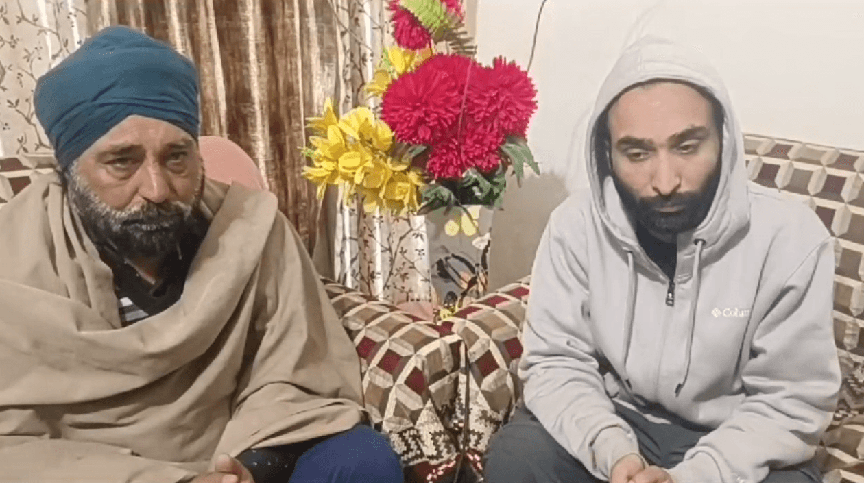 रॉबिन हांडा उन 104 भारतीयों में हैं, जिन्हें अमेरिका ने हाल ही में डिपोर्ट किया है।