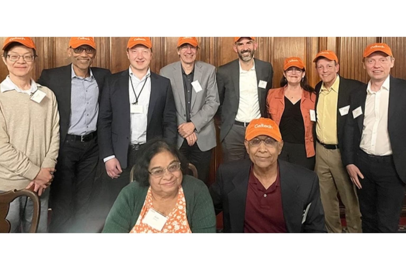 Upper row: Steven Low, Rajiv Gupta, Roman Ginis, Peter Hofstee, Adam Wierman, Eve Schooler, Bob Felderman, Andrey Khorlin. Seated: Jean Chandy, Mani Chandy