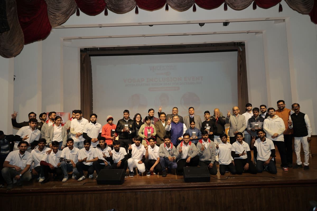 VOSAP enablement event in Delhi.