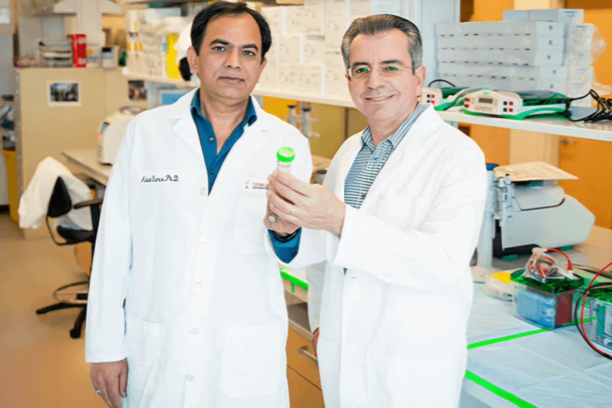 The IMBC institute is led by Ashok Kumar and Radbod Darabi.
