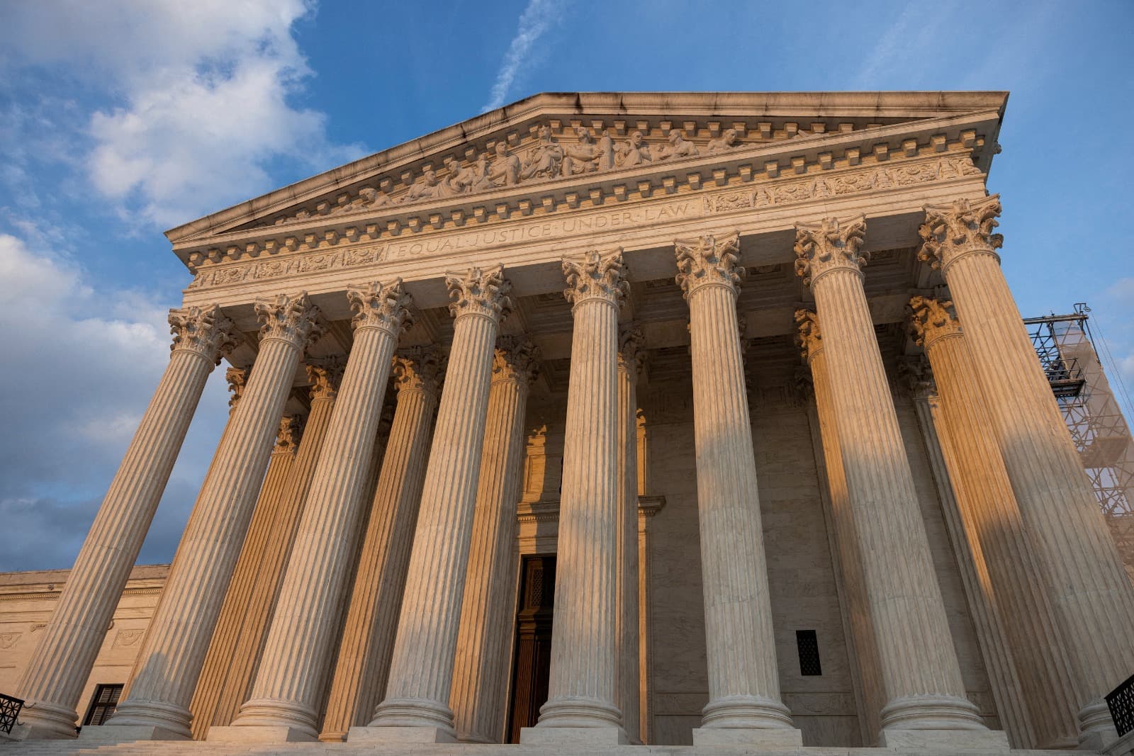 A view of the U.S. Supreme Court in Washington, U.S., July 19, 2024.